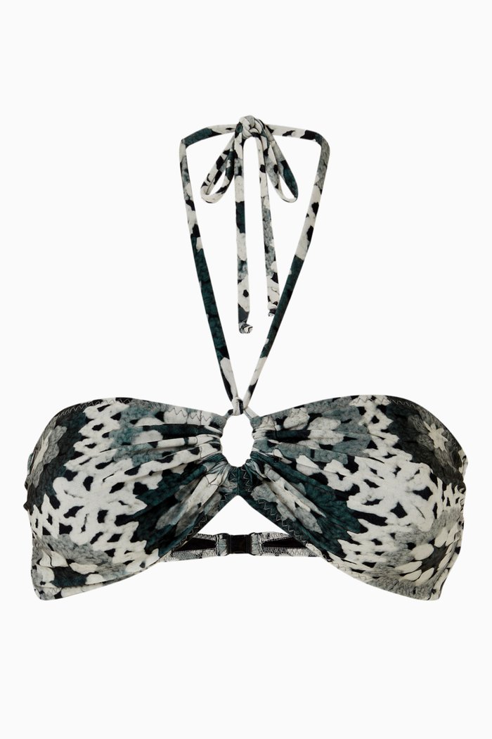 

Jason Bikini Top in Poly Lycra, Grey