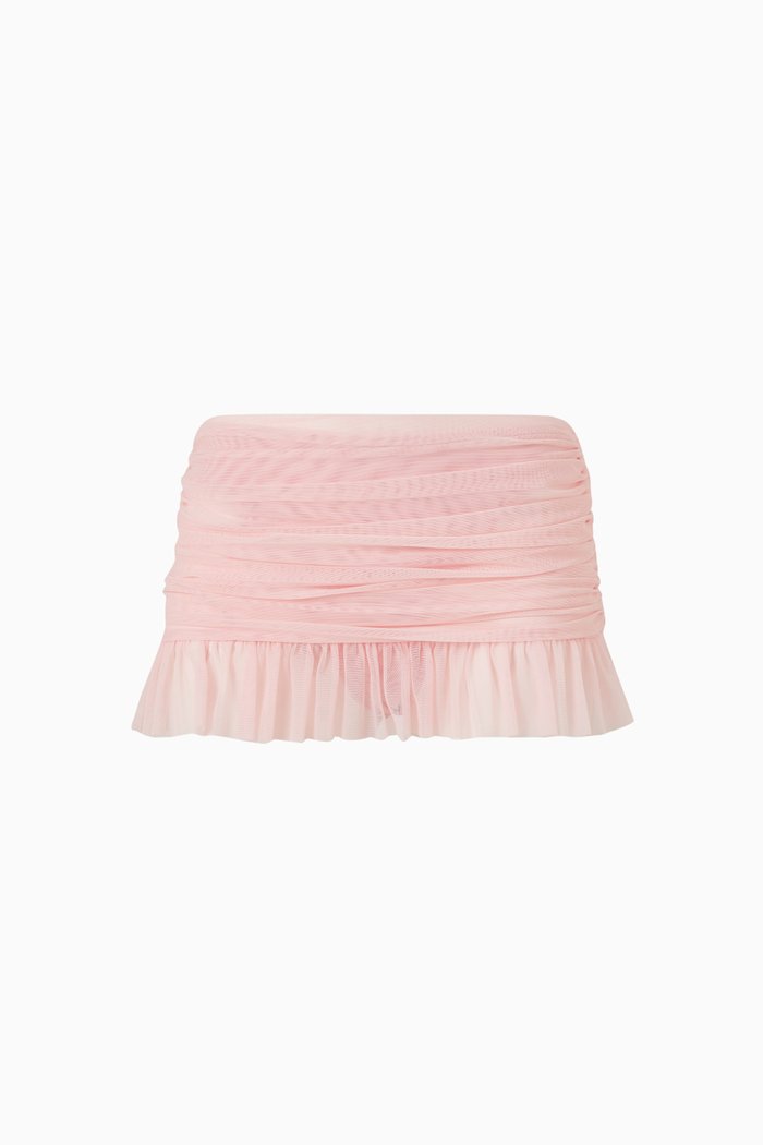 

Richie Bikini Bottom in Nylon Lycra, Pink
