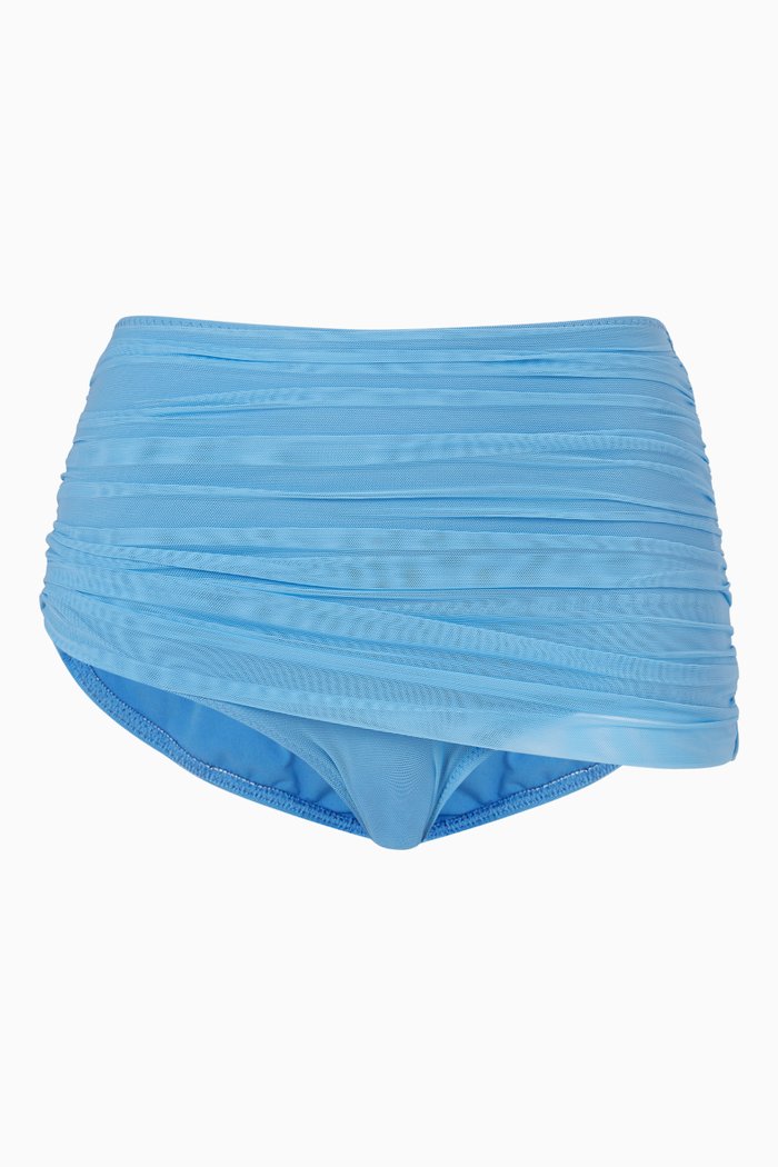 

Bill Bikini Bottoms in Mesh, Blue