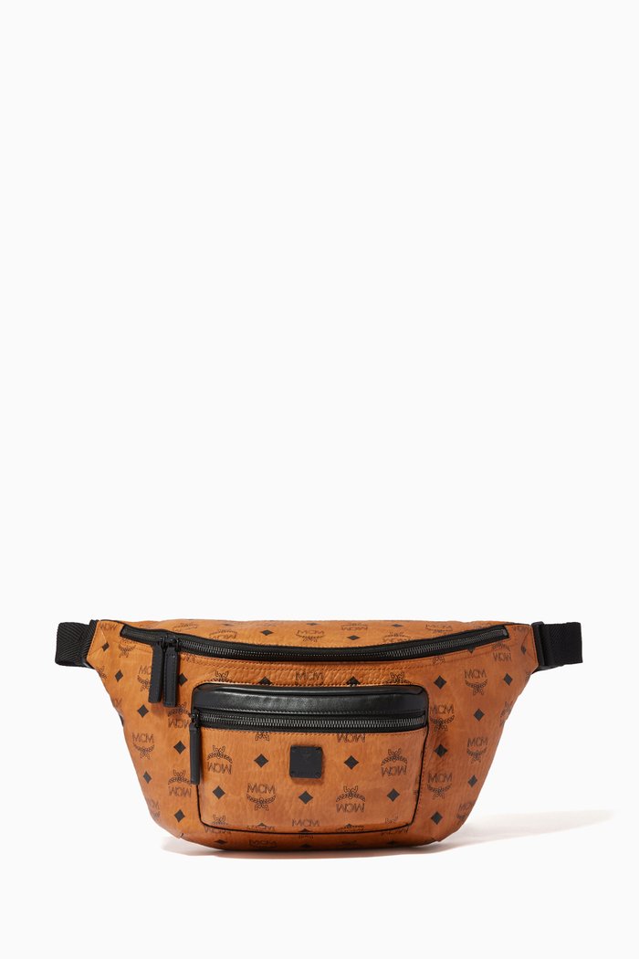 

Large Fursten Belt Bag in Visetos, Brown