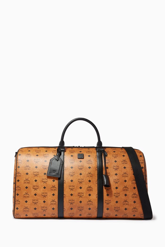 X-Large Ottomar Weekender Bag in Visetos, Brown