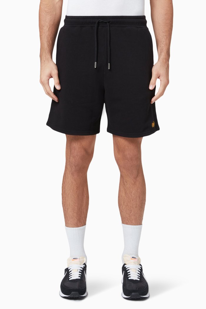 

Academy Crest Shorts in Jersey, Black