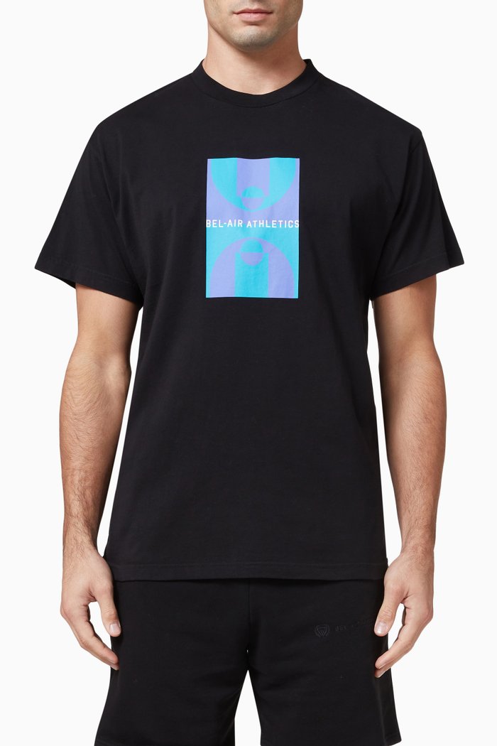 

BAA Court T-shirt in Jersey, Black