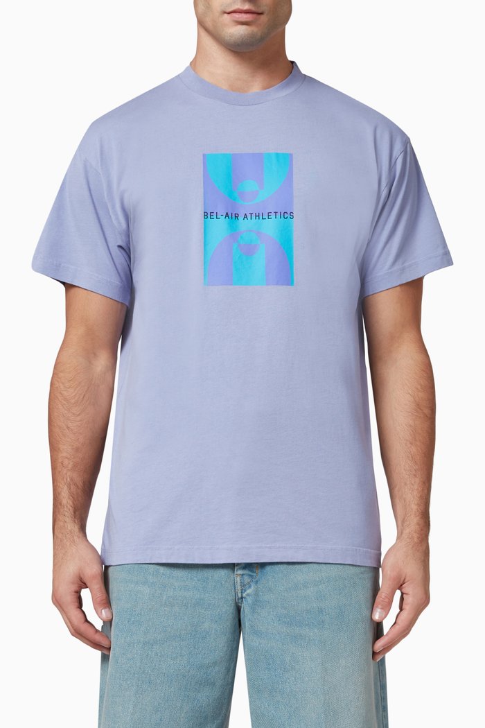 

BAA Court T-shirt in Jersey, Purple