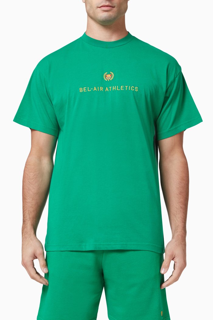

Academy Crest T-shirt in Jersey, Green