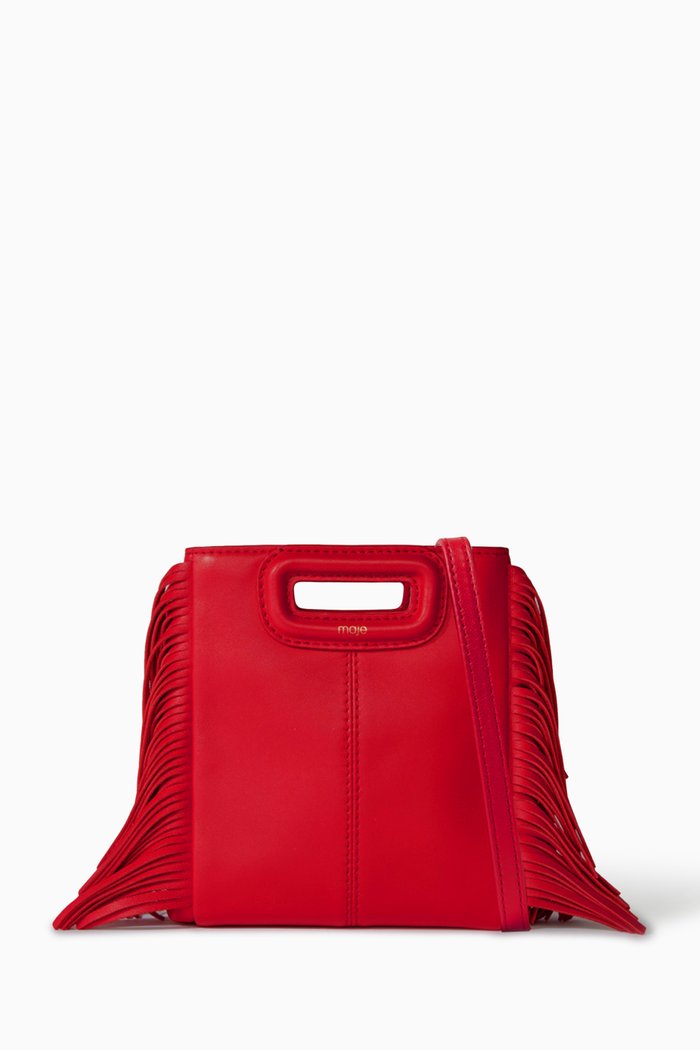 

Mini Lea Bag in Leather, Red