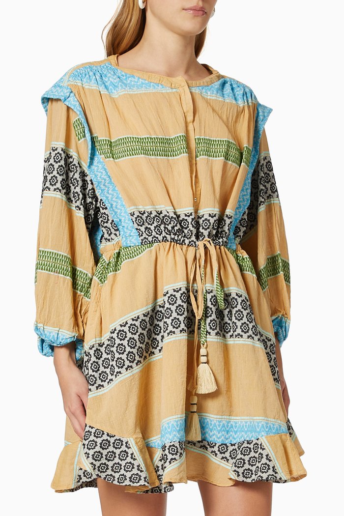 

Zakar Mini Dress in Cotton, Multicolour