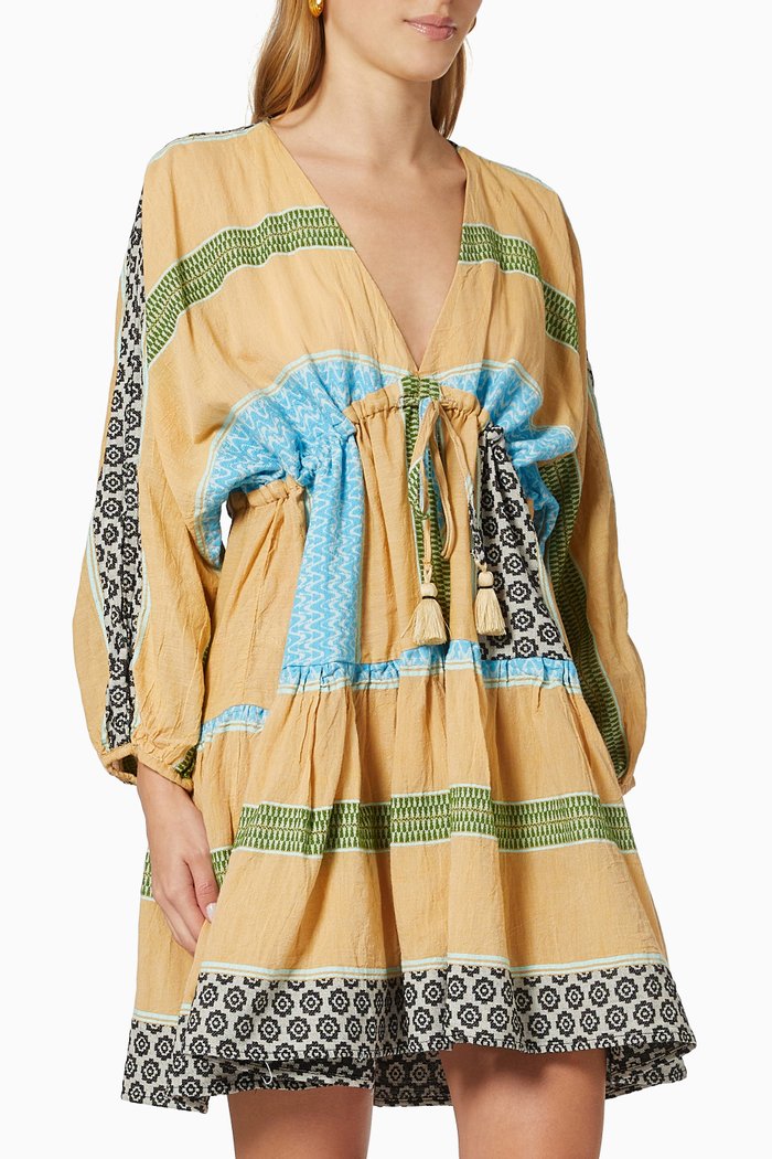 

Zakar Mini Dress in Cotton, Multicolour