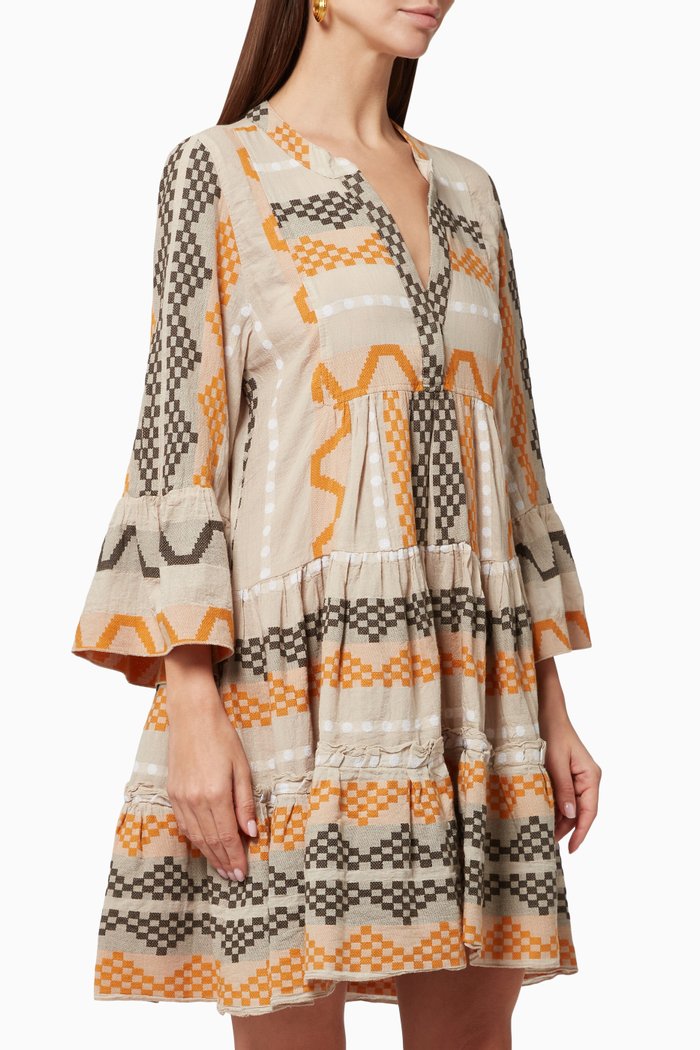

Zakar Dress in Cotton, Neutral