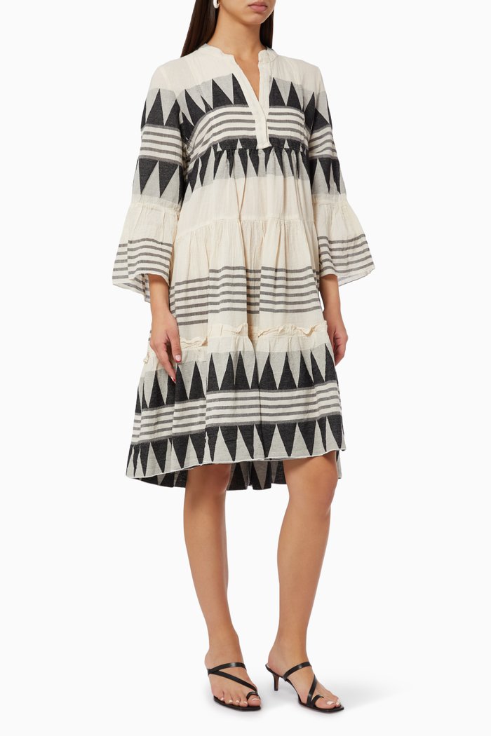 

Zakar Midi Dress in Cotton, Black