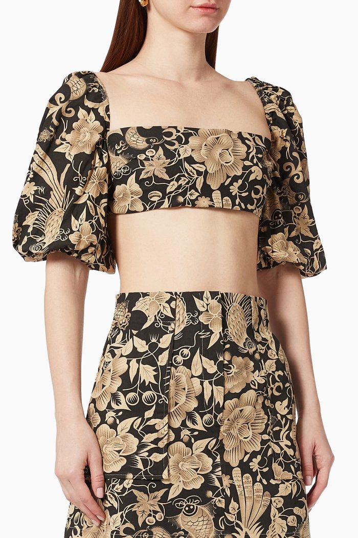 

Neve Crop Top, Black