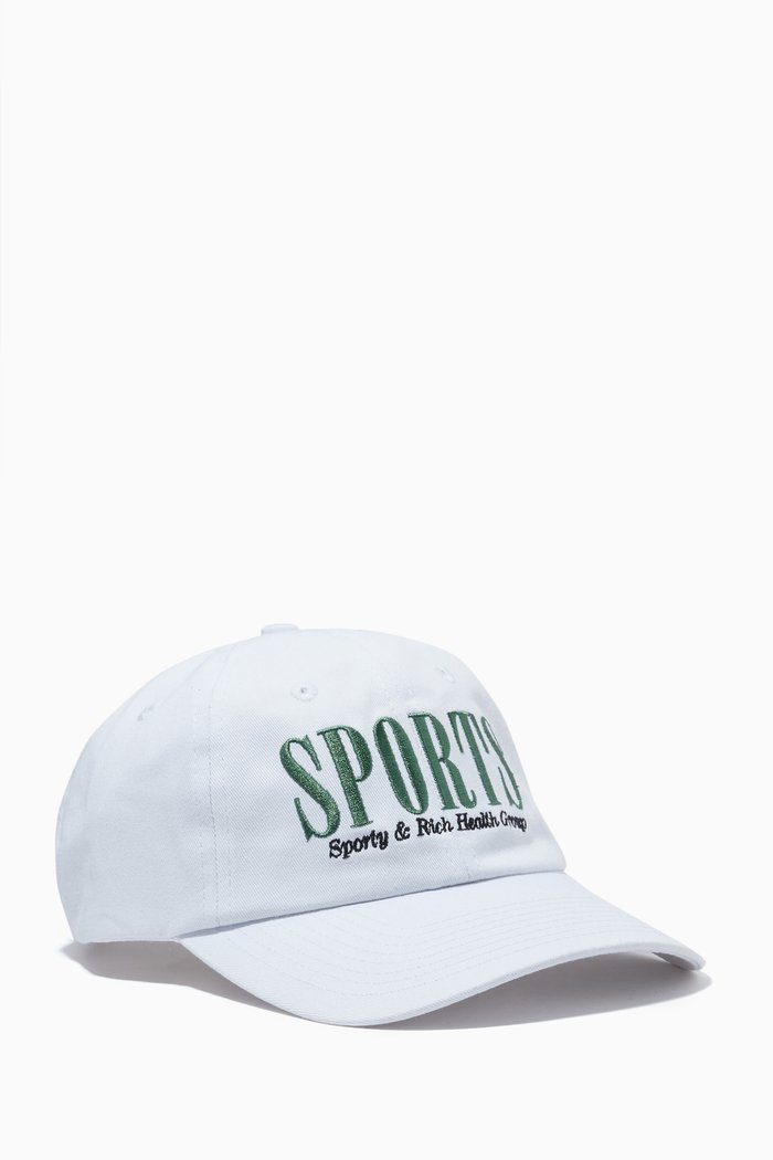 

Sports Hat in Twill Cotton, White