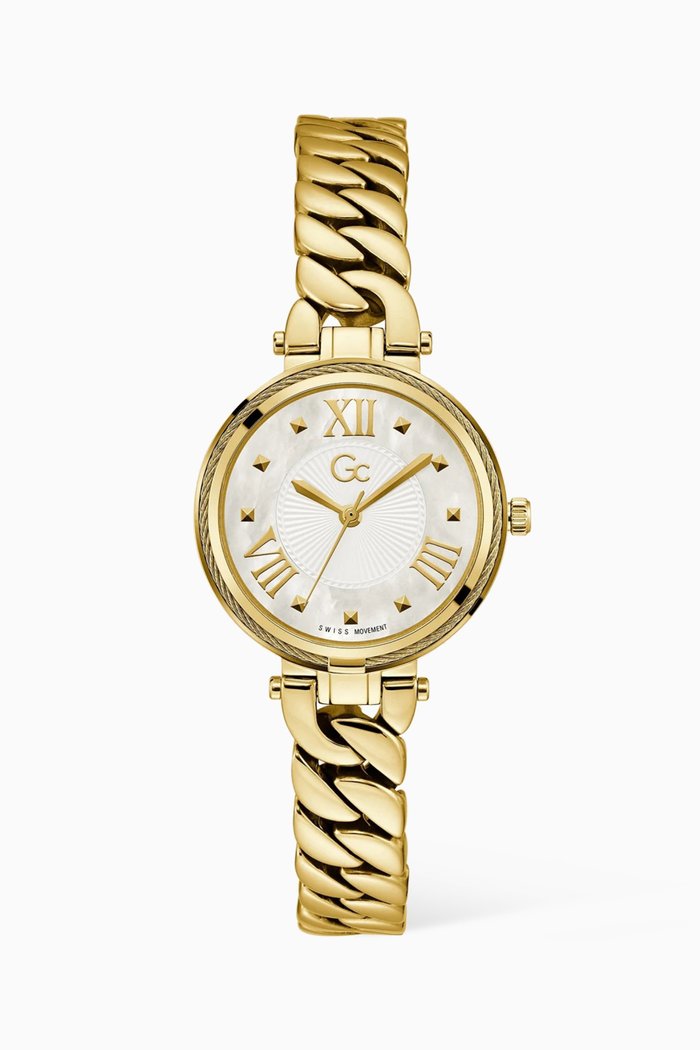 

Ladychain Quartz Watch, 32mm, White
