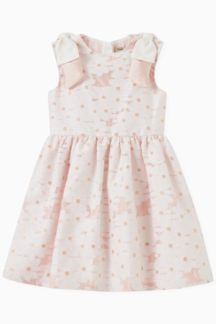 

Bodice Dress in Jacquard, White