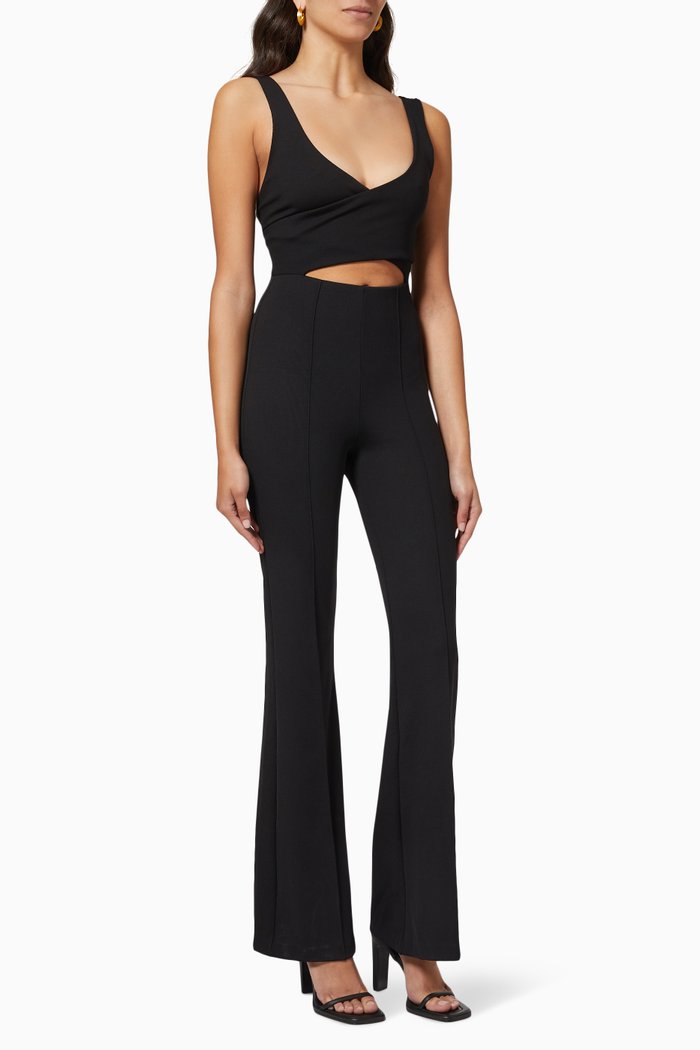 

Reno Jumpsuit in Spandex, Black