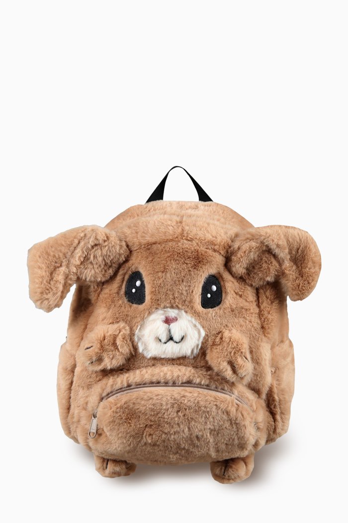 

Furry Backpack, Brown