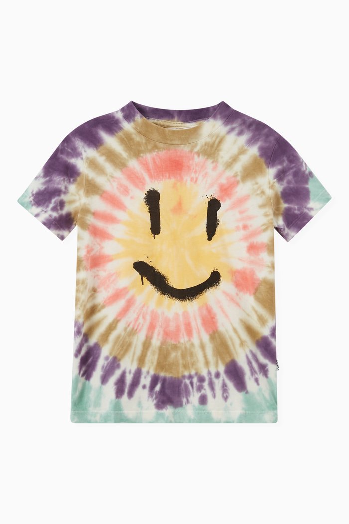 

Tie Dye Sun T-Shirt in Jersey, Multicolour