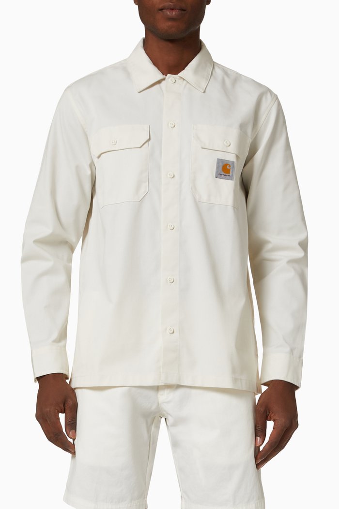 

WIP Master Shirt in Cotton Blend, Neutral