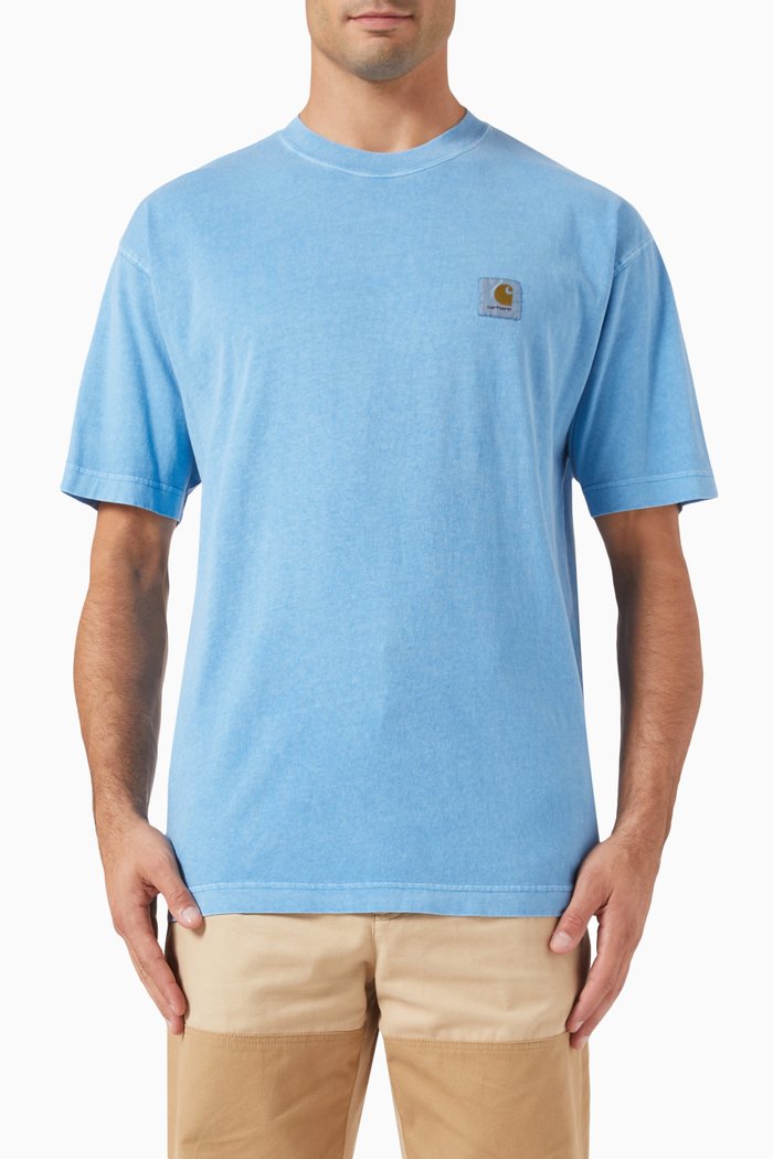 

Nelson T-shirt in Cotton Jersey, Blue