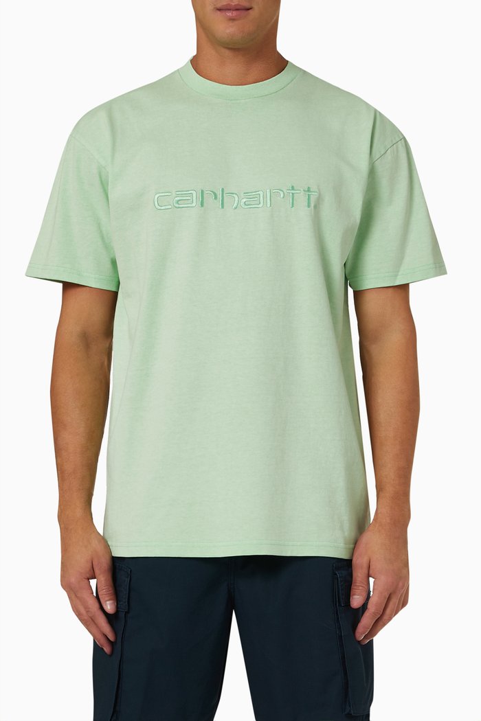 

Duster T-shirt in Cotton, Green