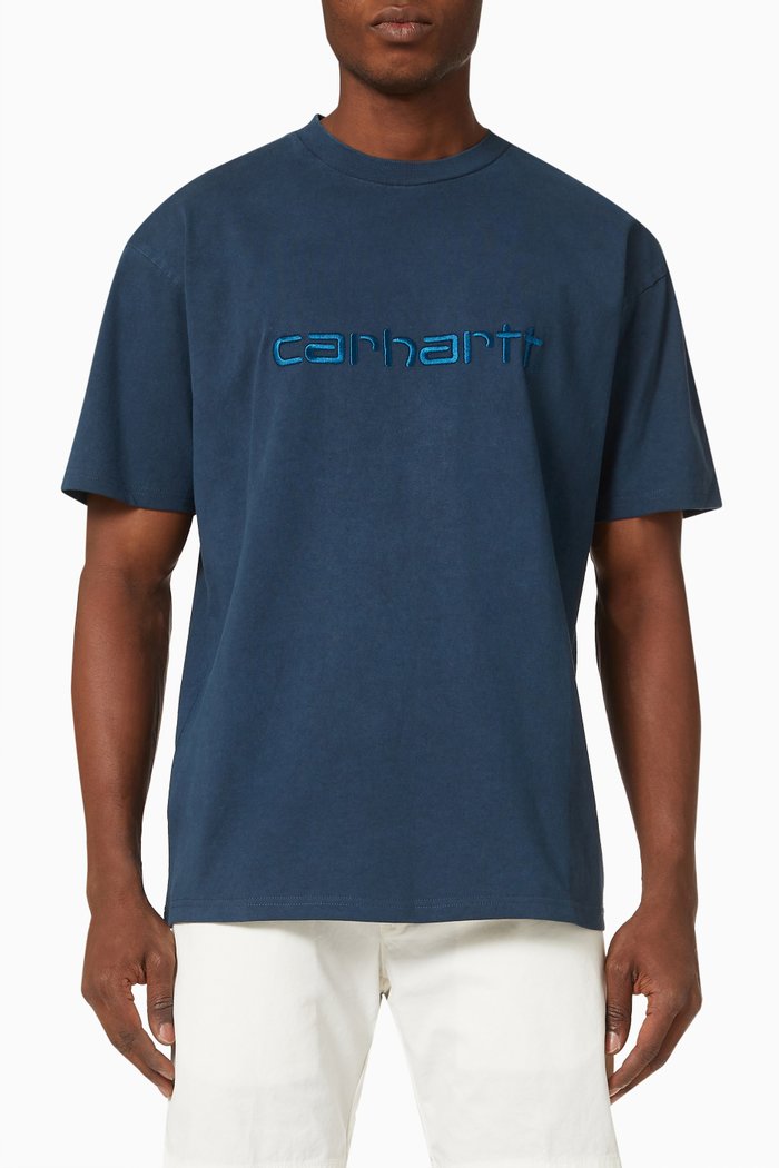 

Duster T-shirt in Cotton Jersey, Blue