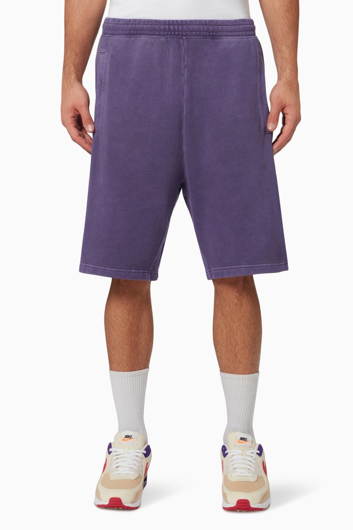 

Nelson Sweat Shorts in Cotton, Purple