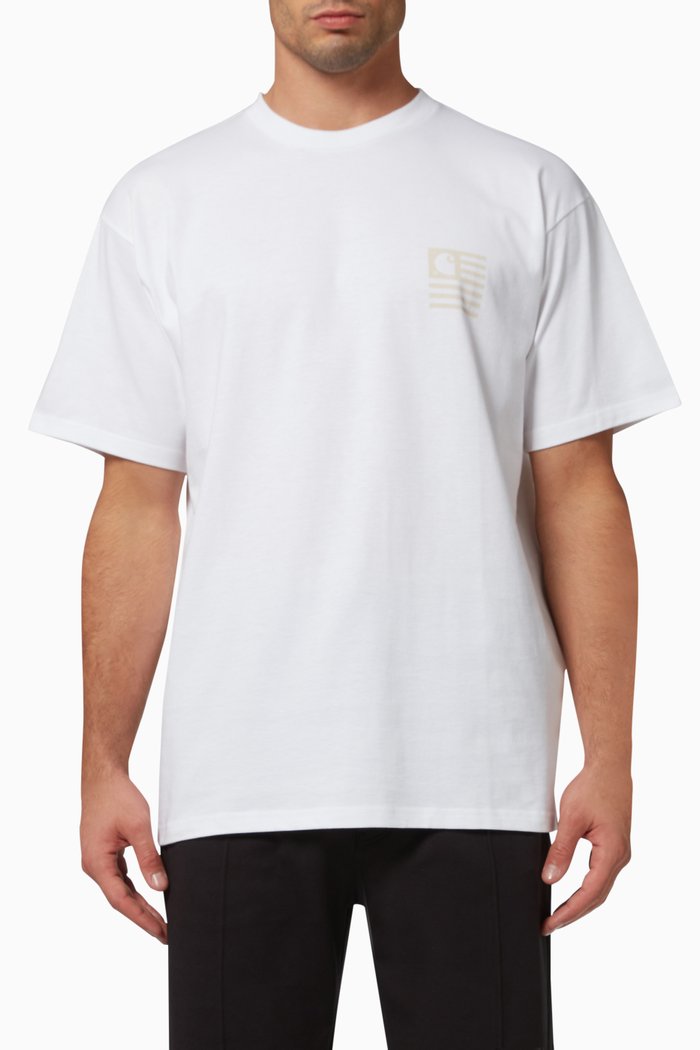 

Medley State T-Shirt in Organic Cotton, White