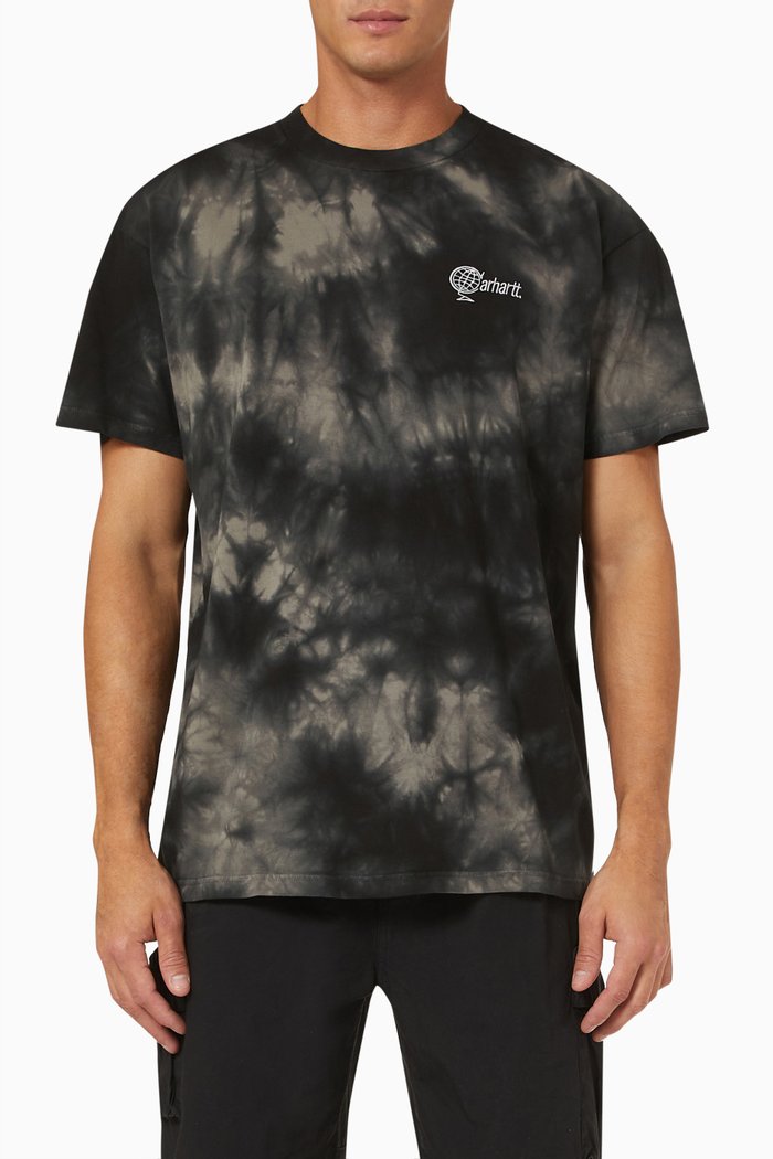 

Global T-shirt in Organic Cotton, Black