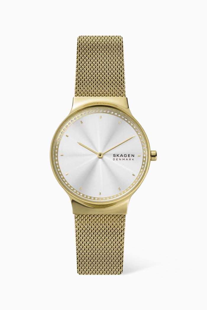 

Freja 34mm Quartz Watch, Gold