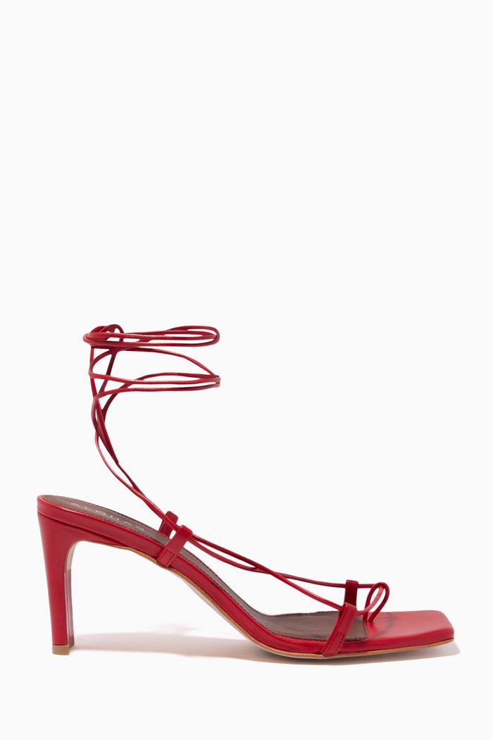 

Bellini Sandals in Leather, Red
