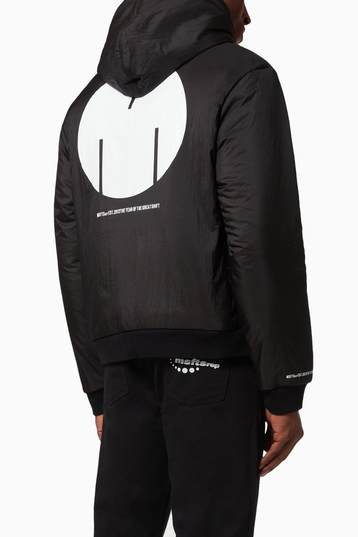 

Giubbino Anorak Jacket in Polyamide, Black