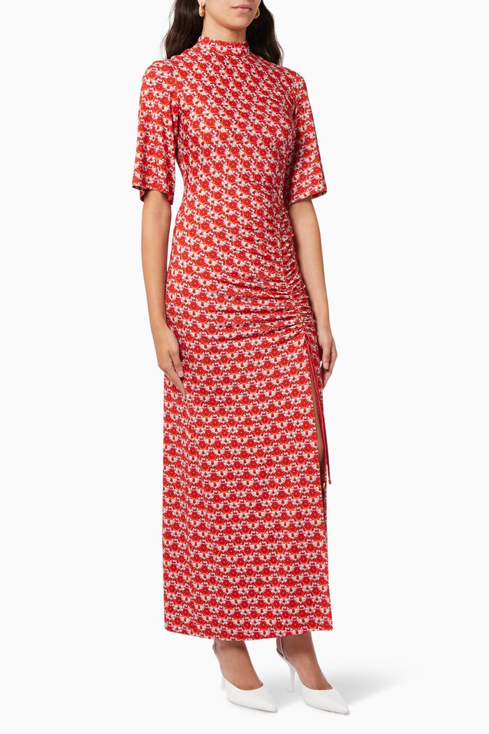 

Falcon JES Dress in Viscose Jersey, Red