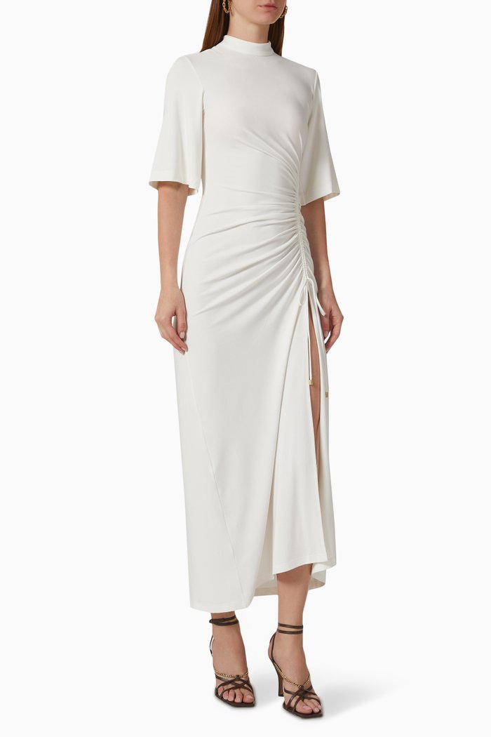 

Jes Cinched Waist Dress, Neutral