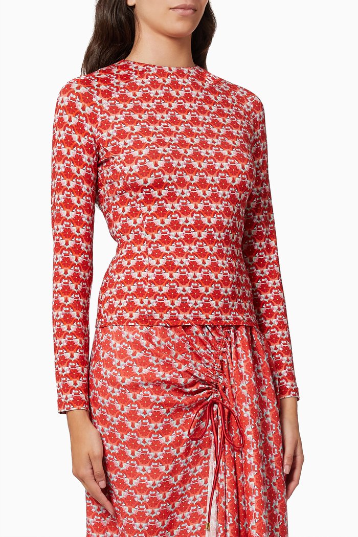 

Falcon BAS Top in Viscose Jersey, Red