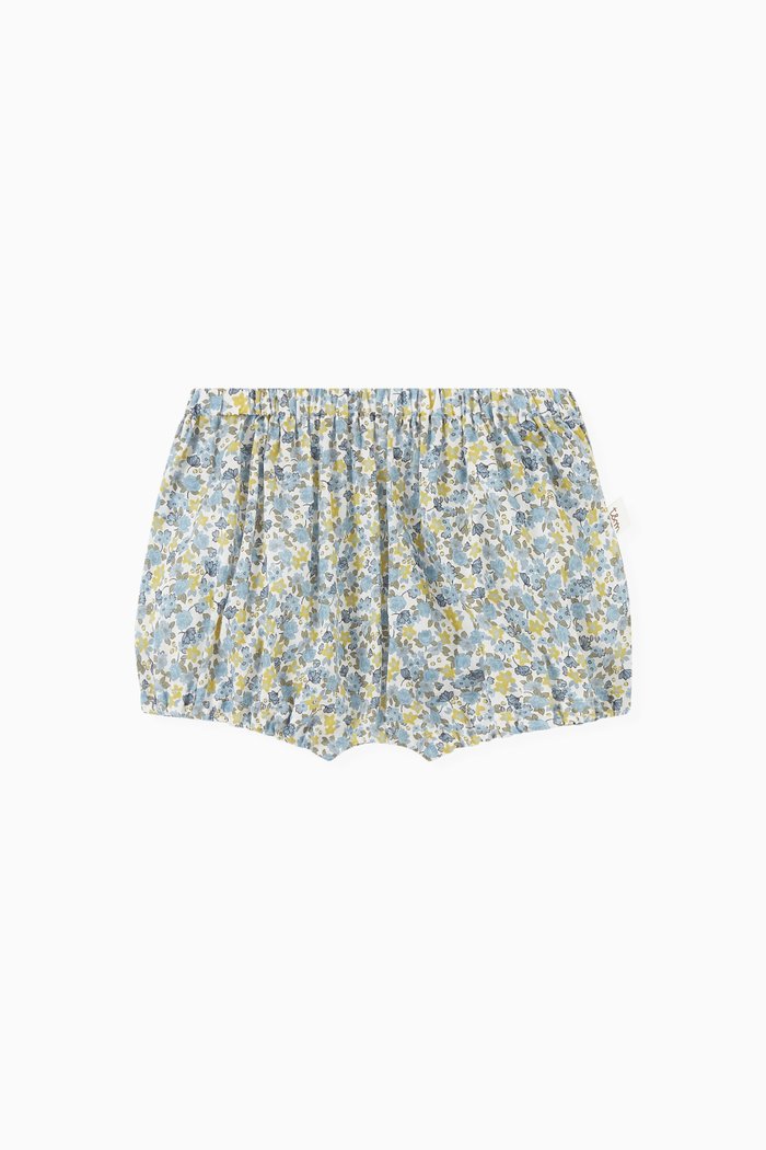 

Floral Bloomer Shorts in Organic Cotton, Multicolour