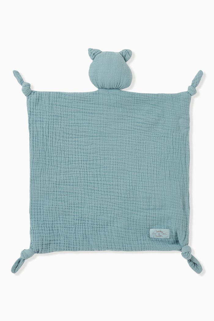Kitten Doudou in Cotton, Blue