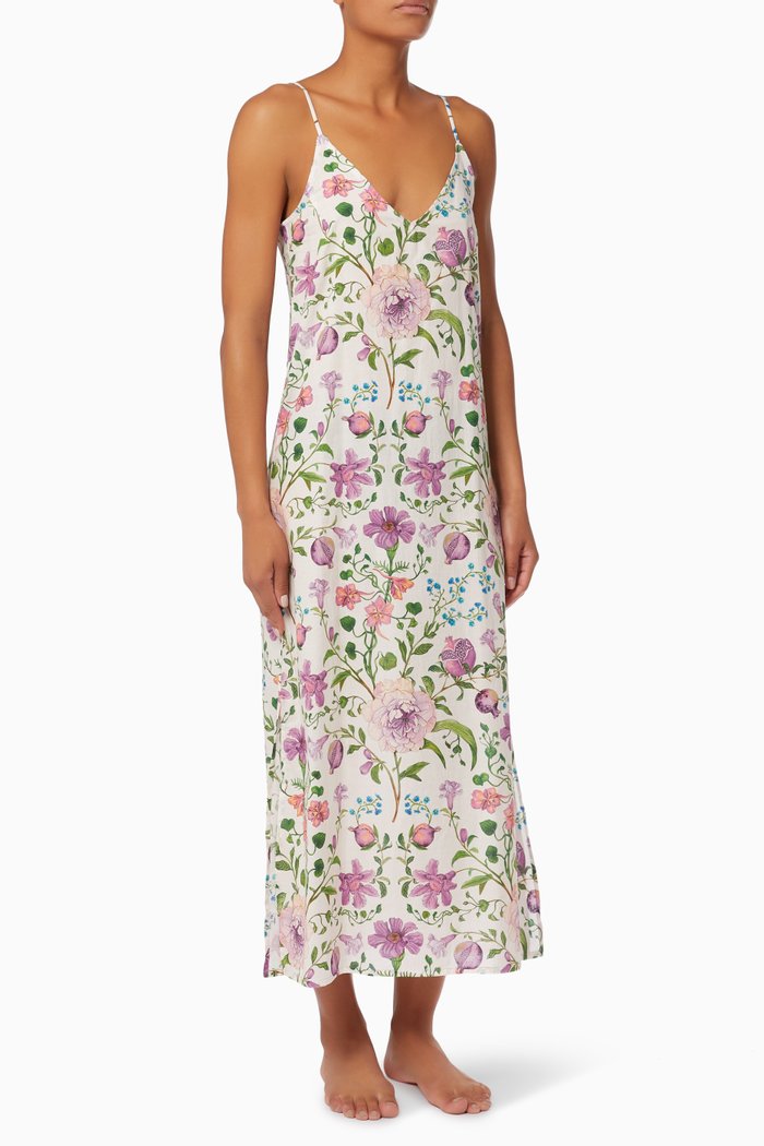

Persephone Long Nightie, Neutral