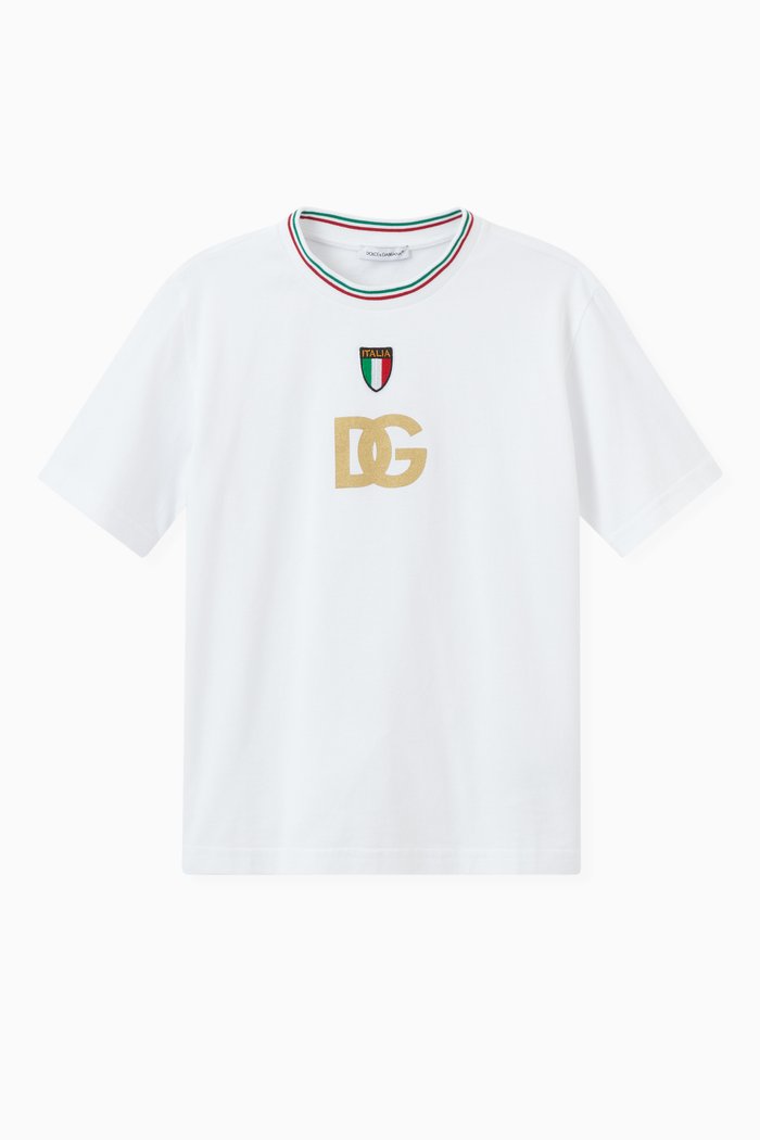 

Jersey T-Shirt in Cotton, White