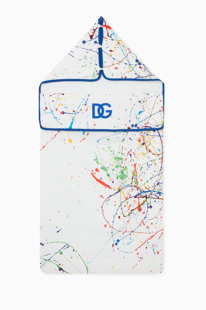 

Color Splash Logo Sleeping Bag, Blue