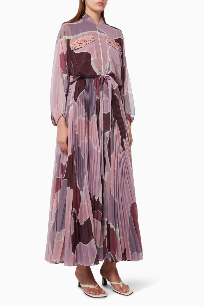 

Camy Flowy Maxi Dress in Chiffon, Pink