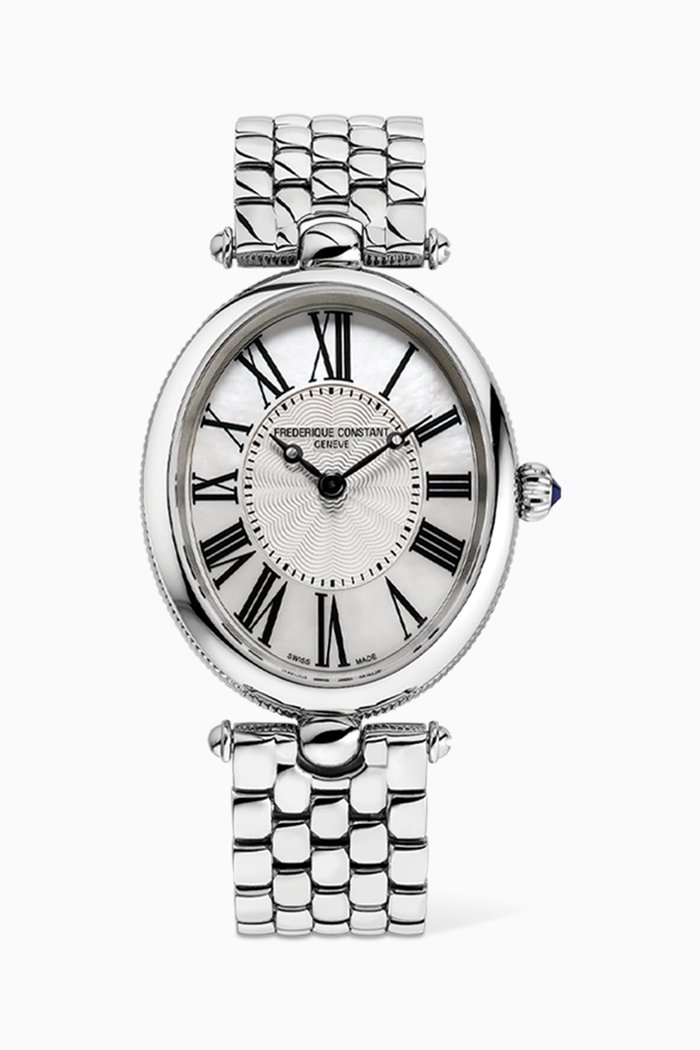 

Classics Art Déco Oval Watch, Black