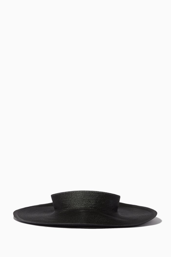 

Palma Sun Hat & Belt Bag Set, Black