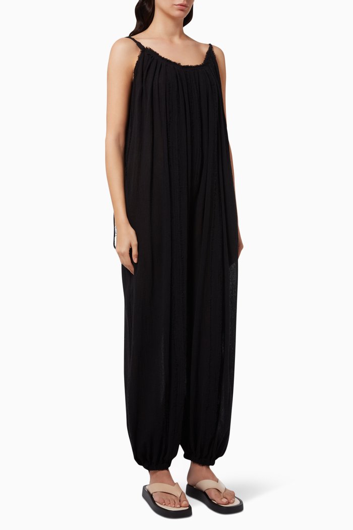 

Paiche Jumpsuit in Cotton, Black