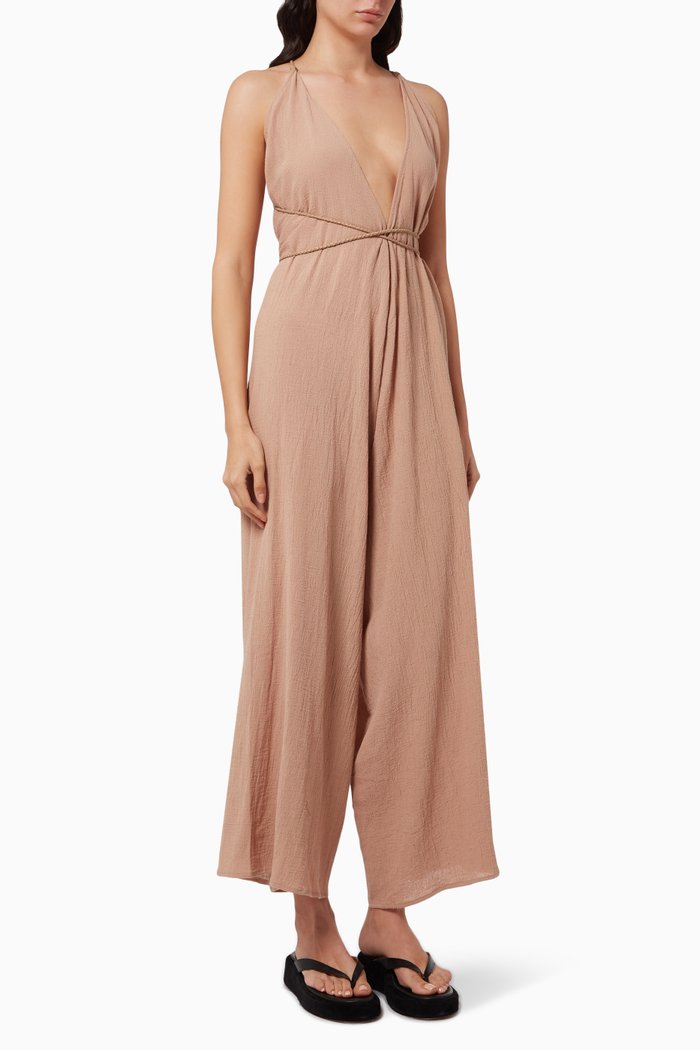 

Pakkun Jumpsuit in Cotton, Pink