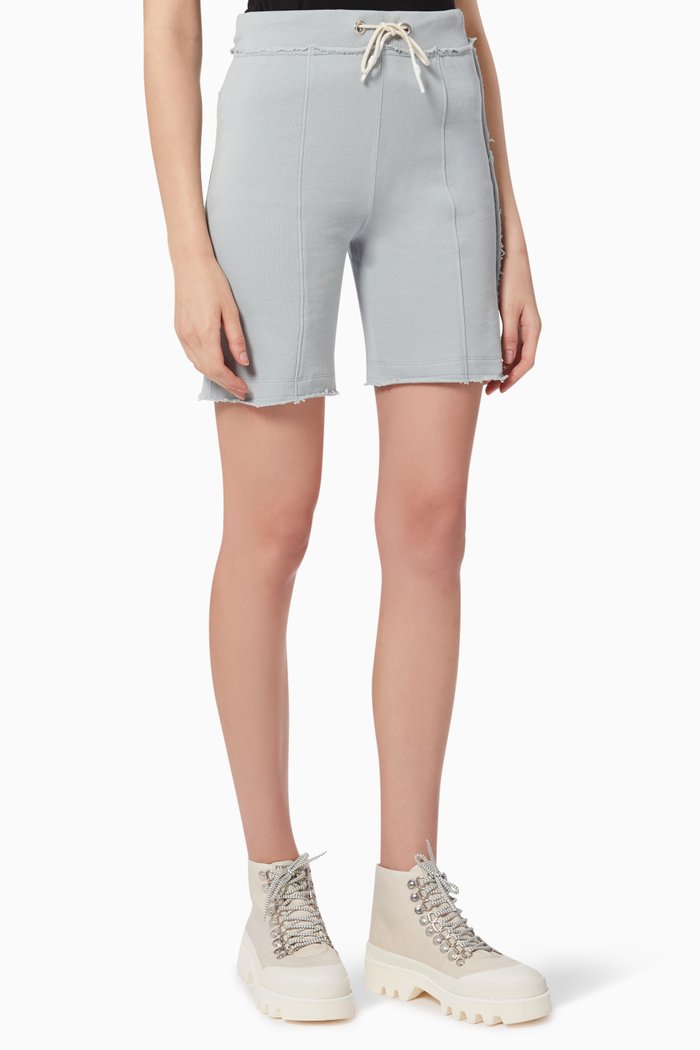 

Panel Sweatshorts in Cotton Terry, Blue