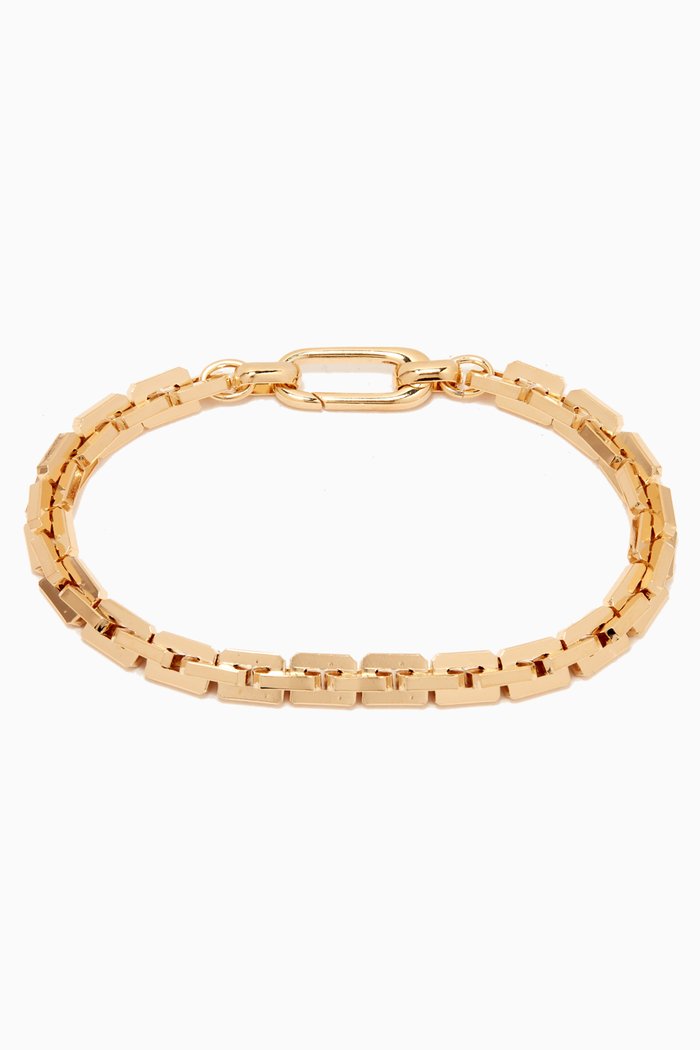 

Greca Bracelet in 14kt Gold Plating