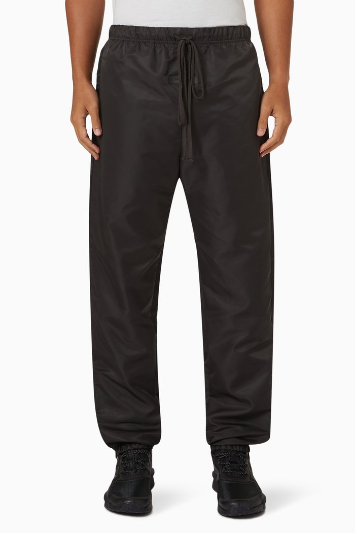 

Track Pants in Taslan Nylon, Grey
