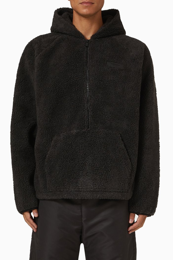 

Zip Jacket in Polar Fleece, Grey