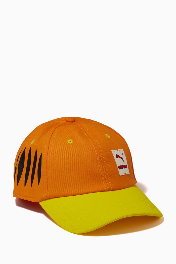 

Garfield Baseball Cap in Cotton, Orange
