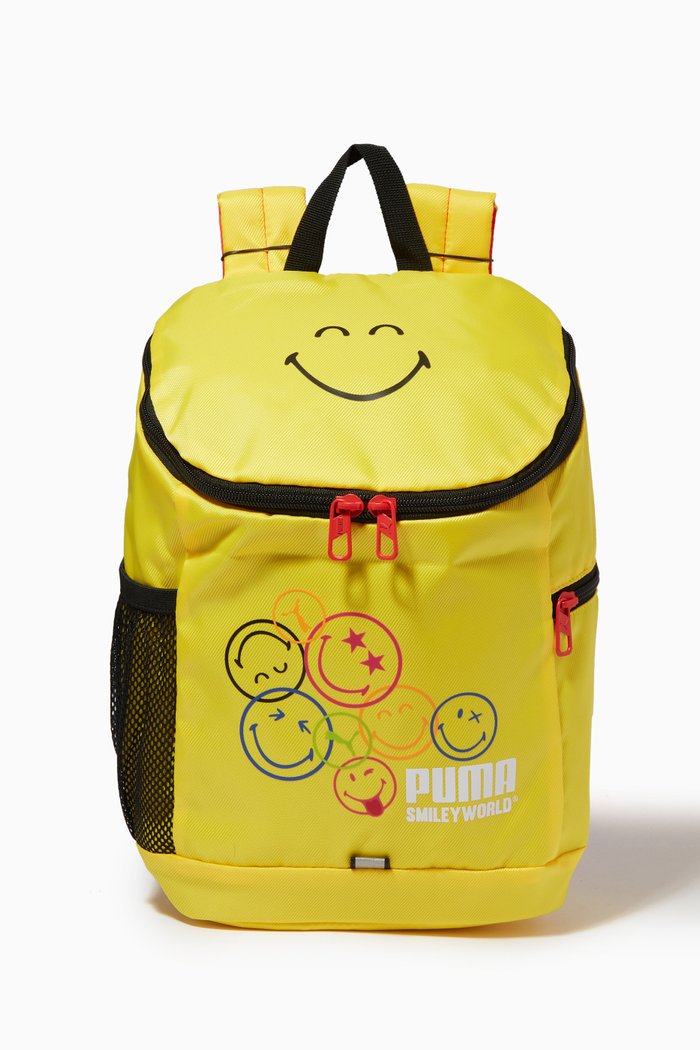 

Logo Backpack in Polyester, Yellow